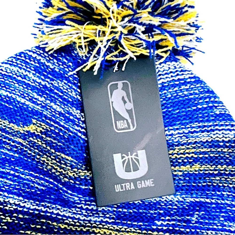 Golden State Warriors Knit Winter Hat Beanie NBA Basketball Mens Womens Fan Gift
